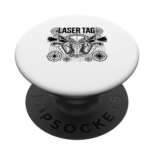 Laser-Tag-Laseraufnahmen PopSockets mit austauschbarem PopGrip von Laser Tag Shooting Player Gifts