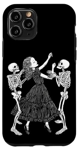 Hülle für iPhone 11 Pro Dance With The Dead Woman With Skeletons von Last Gasp Graphics