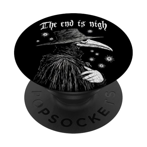 The End Is Nigh Plague Doctor PopSockets Klebender PopGrip von Last Gasp Graphics