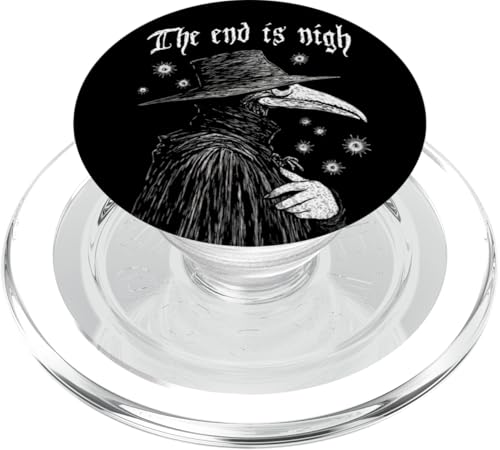 The End Is Nigh Plague Doctor PopSockets PopGrip für MagSafe von Last Gasp Graphics