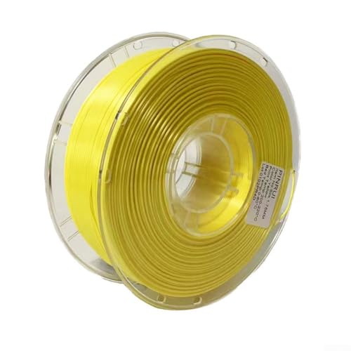 1 x 75 mm Hochglanz-Filament für PLA-Filament, entworfen für FDM für 3D-Drucker, verfügt über außergewöhnliche Hafteigenschaften und einfachen Zuführmechanismus (gelb) von Lastdaytime