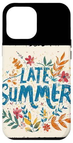 Hülle für iPhone 12 Pro Max Verspieltes Spätsommer-Emblem für einen coolen Vibe von Late Summer Outfit