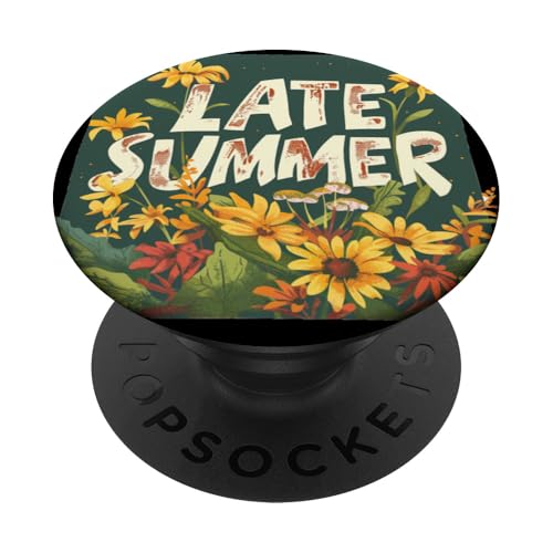 Lebendiger Spätsommer-Look für einen frischen Reiz PopSockets mit austauschbarem PopGrip von Late Summer Outfit