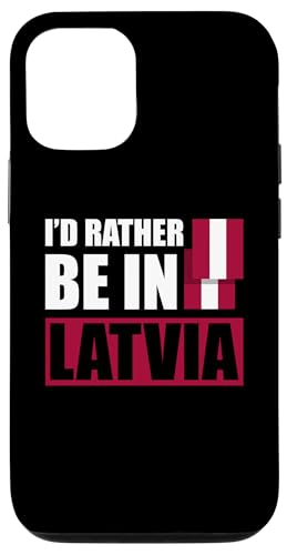 Hülle für iPhone 12/12 Pro Lettische Flagge von Latvian Gifts