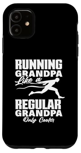 Hülle für iPhone 11 Running Grandpa Like A Regular Grandpa Only Cooler von Laufen Marathon Fitness Liebhaber Jogger Geschenk