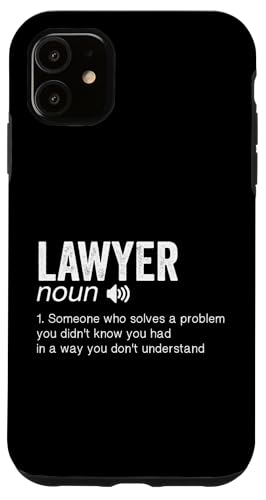 Hülle für iPhone 11 Anwalt Design für Männer Frauen Anwalt Rechtsanwalt Schule Anwalt von Lawyer Gift Law Student Shirts Men Women Kids