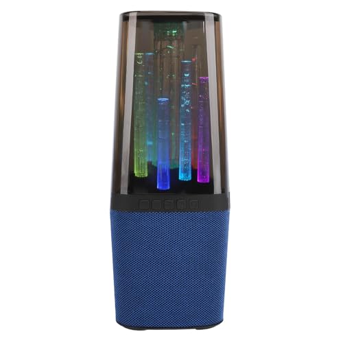 Bluetooth-Lautsprecher, Kabelloser Lautsprecher mit HD-Stereo-Sound, RGB-Lichtern, Bluetooth 5.2, AUX-USB-Anschluss, Tragbarer Lautsprecher für Zuhause, Outdoor, Party, Strand von Lazmin112