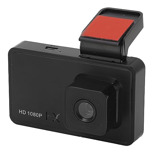 Dashcam, Auto-Armaturenbrett-Kamera-Recorder, Einzelne Front-Dash-Kamera, 3-Zoll-Farbbildschirm, Loop-, Nachtsicht-Autokamera, Bewegungserkennung, Unterstützung Bis zu 32G von Lazmin112
