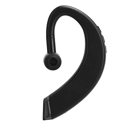 Lazmin112 Bluetooth Single Ear Hooks, Ture Kabelloser In-Ear-HiFi-Stereo-Deep-Bass-Kopfhörer Sweetproof(Schwarz) von Lazmin112