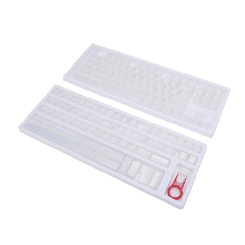 Lazmin112 Tastenkappen-Set, Universelle XDA-Profil-Tastenkappe für Mechanische Tastatur, 152 Tasten von Lazmin112