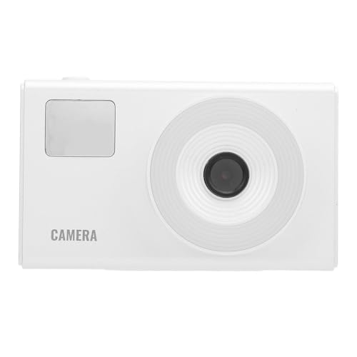 Retro-Digitalkamera, 4K 48MP UHD-Digitalkamera mit 2,4-Zoll-Bildschirm für Fotografie (White) von Lazmin112