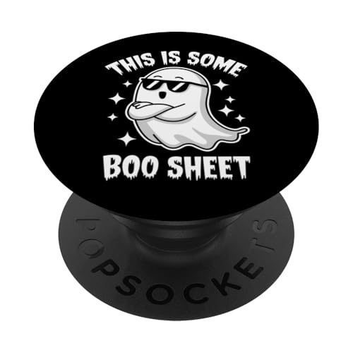 Das ist ein bisschen Boo Sheet Ghost Halloween-Party für Kinder im Retro-Stil PopSockets mit austauschbarem PopGrip von Lazy Halloween Costume Boys Girls Men Women Tees