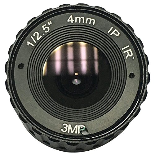 Lbvzxkad 3 MP ueberwachungskamera Objektiv 1/2,5 4mm IR Kamera Iris Objektiv Fuer Mount von Lbvzxkad