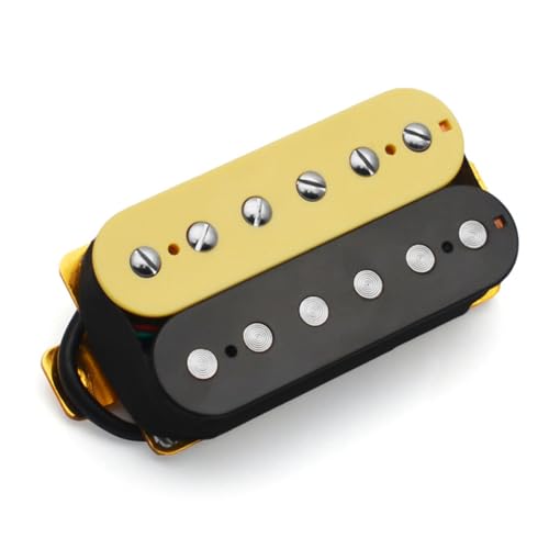 Lbvzxkad LP-Serie E-Gitarre Doppelblock-Tonabnehmer 50 mm Sechssaitige E-Gitarre Doppelspulen-Tonabnehmer 50 mm von Lbvzxkad