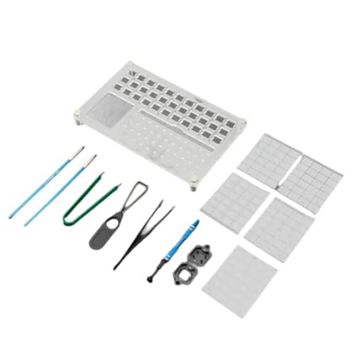 Lbvzxkad Schaltertester, Öffner, Tastenkappen-Werkzeug, Acryl-Schmierstation, Entfernungsplattform, Tastenkappen-Abzieher, Mechanische Tastaturen, DIY-Kit B von Lbvzxkad