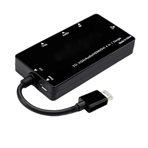 Kompatibler Adapter 1080P Anschlüsse Zu VGA Und Kompatibel Mit Sound Support Videokonvertern von Ldabrye