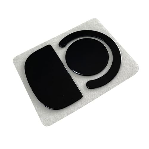 Ldabrye 1 Set Glas-Mauspad, Mausfüße, Aufkleber für superleichte Gaming-Mauspads, Ersatz-Pads von Ldabrye