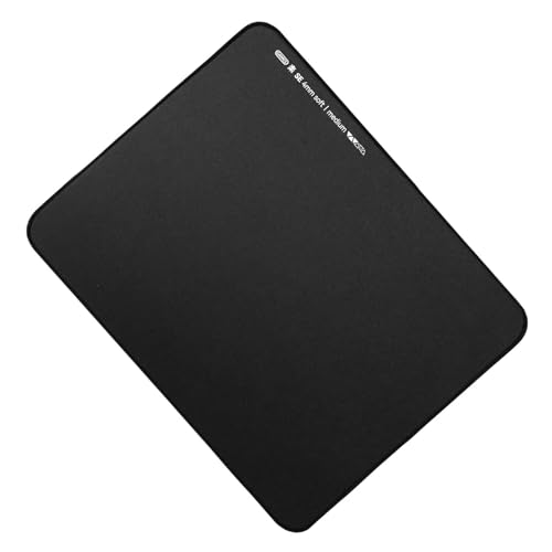 Ldabrye Mousepad Esports Gaming-Matte, gummierte Textur, rutschfest, präzises Steuerungspad für reibungslose Bewegung, Schwarz von Ldabrye