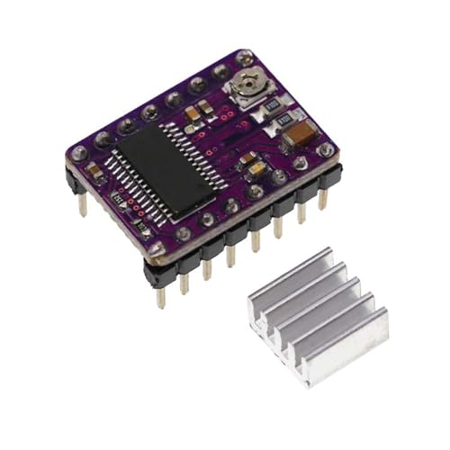 Ldabrye Rrerap RAMPS1.4 A4988 StepStick Motortreibermodul DRV8825 Stepper Mit Kühlkörper Für 3D Drucker von Ldabrye