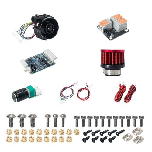 Bürstenloses Zentrifugal-Luftgebläse WS7040, 24 V, 6,5 kPa, verbessert, für VzBoT HevORT 3D-Drucker von Ldbuejiaja