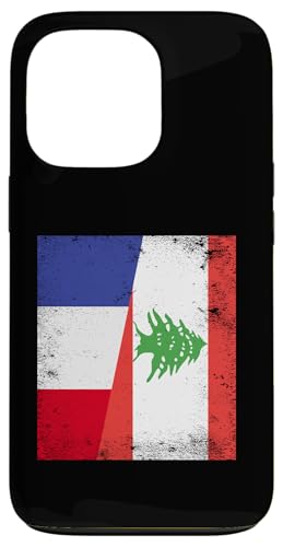 Hülle für iPhone 13 Pro Frankreich Libanon Flagge Französisch Libanesische Wurzeln von Lebanese Republic Design Love Lebanon Flag