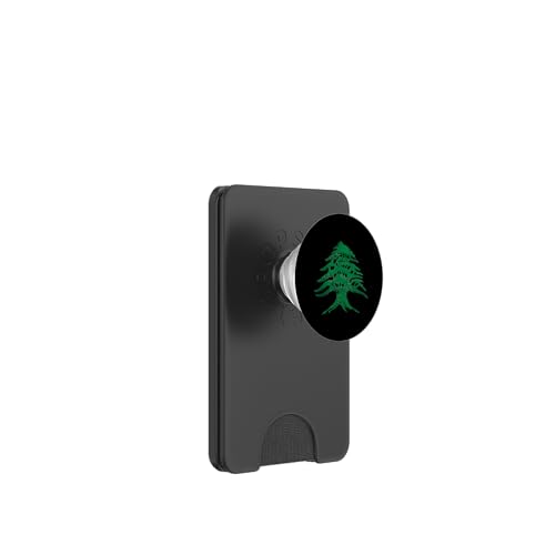 Zedernbaum Libanon-Liebhaber stolze libanesische Wurzeln PopSockets PopWallet für MagSafe von Lebanese Republic Design Love Lebanon Flag