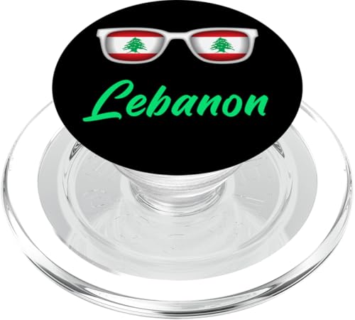 Libanon, Libanon-Flagge, Libanon-Flagge. PopSockets PopGrip für MagSafe von Lebanon,Flag of Lebanon,Lebanon Flag.