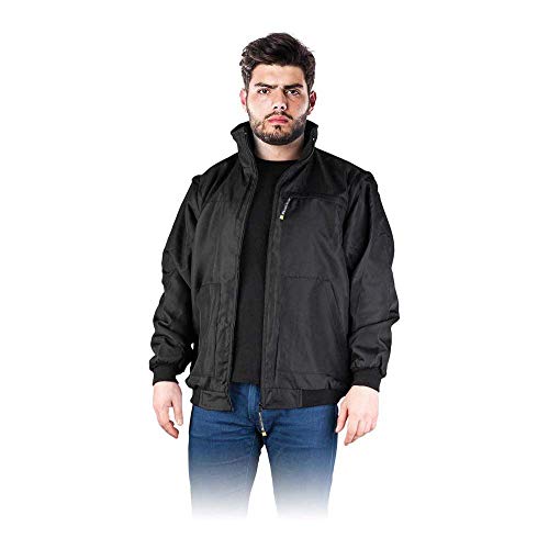 Leber&Hollman LH-Ohaio_Bxl gefütterte Schutzjacke, Schwarz, XL Größe von Leber&Hollman