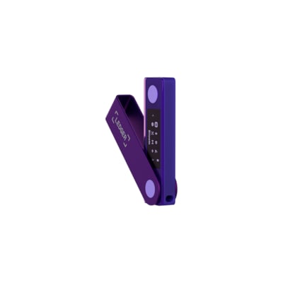 Ledger Nano X Krypto-Hardware-Geldbörse Purple Amethyst von Ledger