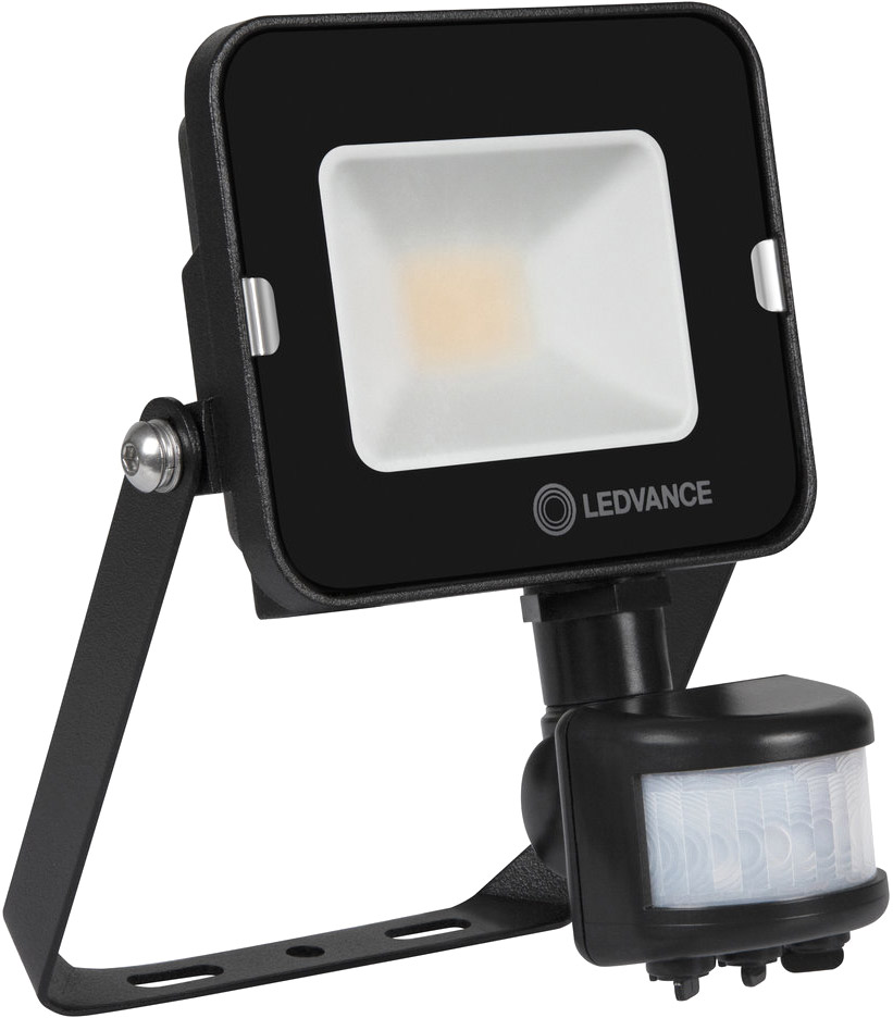 LEDVANCE FLOODLIGHT COMPACT SENSOR 10W 830 SYM 100 BK von Ledvance