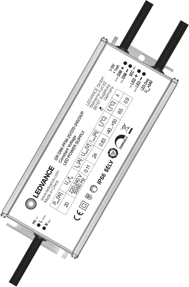 LEDVANCE LED DRIVER 1-10 V DIM OUTDOOR PERFORMANCE -20/220-240/24/P von Ledvance