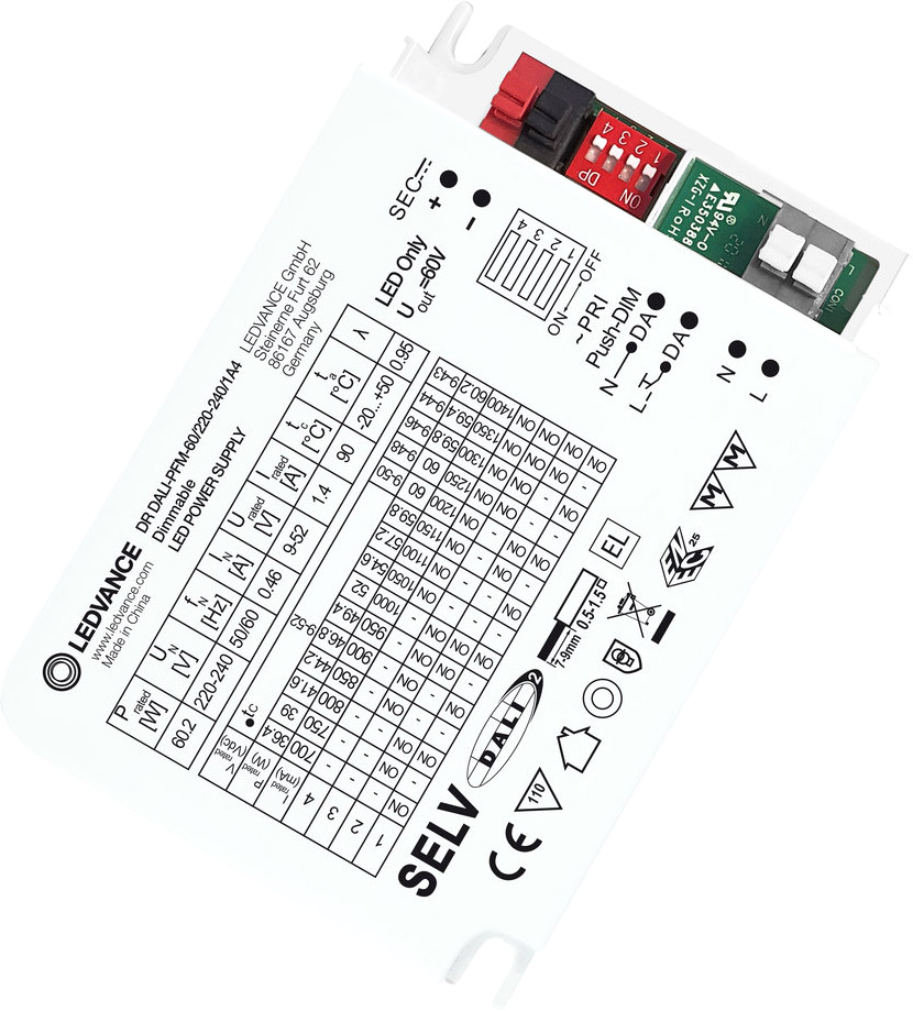 LEDVANCE LED DRIVER DALI PERFORMANCE -60/220-240/1A4 von Ledvance