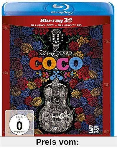 Coco - Lebendiger als das Leben! (3D Blu-ray +Blu-ray 2D) von Lee Unkrich