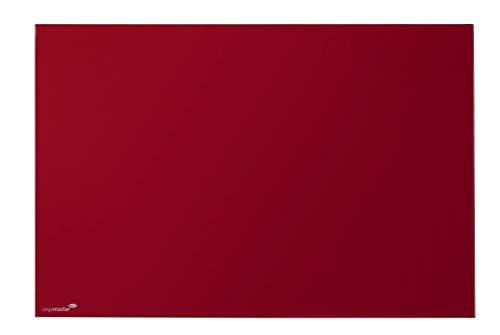 Legamaster 7-104735 Glasboard Colour, Glas-Magnettafel, 60 x 40 cm, rot von Legamaster