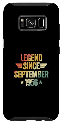 Hülle für Galaxy S8 Legend Since September 1956 von Legend Since Birthday