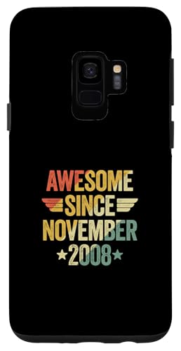 Hülle für Galaxy S9 Awesome Since November 2008 von Legend Since Birthday