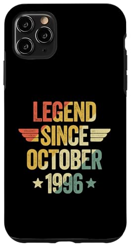 Hülle für iPhone 11 Pro Max Legend Since October 1996 von Legend Since Birthday