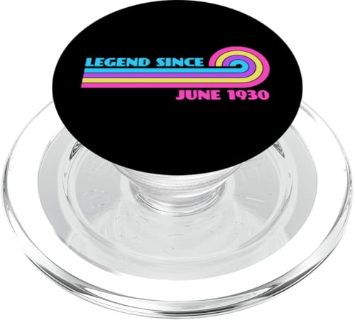 Legend Since June 1930 PopSockets PopGrip für MagSafe von Legend Since Birthday