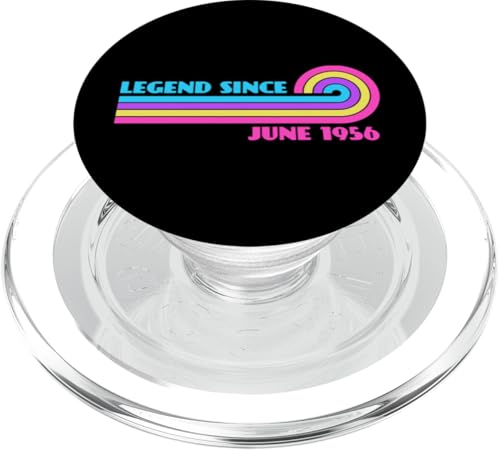 Legend Since June 1956 PopSockets PopGrip für MagSafe von Legend Since Birthday