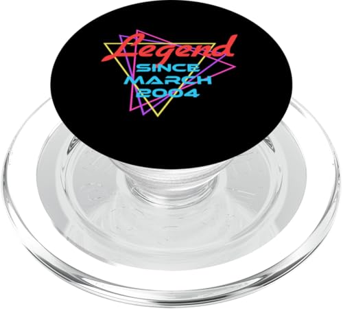 Legend Since March 2004 PopSockets PopGrip für MagSafe von Legend Since Birthday