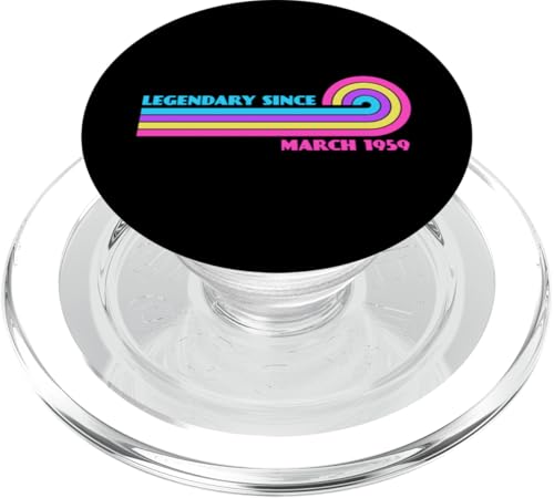 Legendary Since March 1959 PopSockets PopGrip für MagSafe von Legend Since Birthday