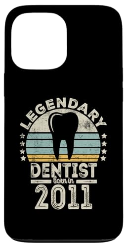 Hülle für iPhone 13 Pro Max Legendary Dentist Born 2011 - 13th Birthday Dentist Gift von Legendary Dentist Birthday Gifts