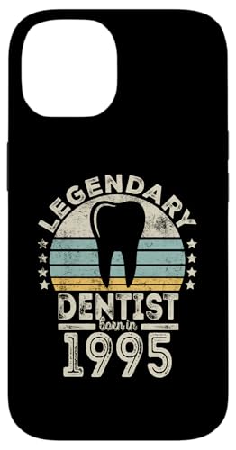 Hülle für iPhone 14 Legendary Dentist Born 1995 - 29th Birthday Dentist Gift von Legendary Dentist Birthday Gifts