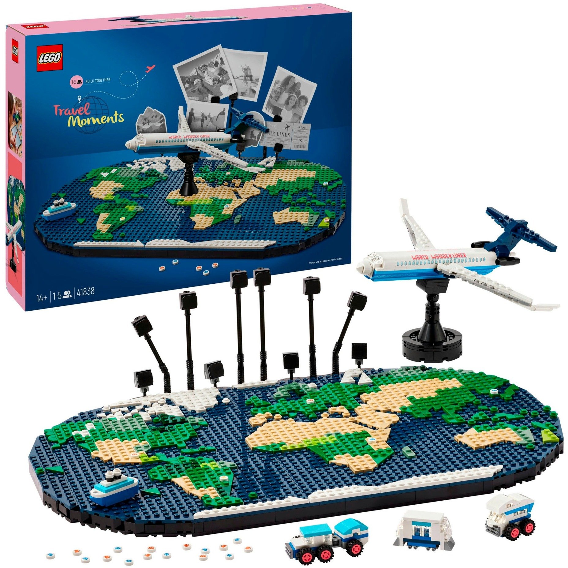 41838 Family Reiseerinnerungen, Konstruktionsspielzeug von Lego