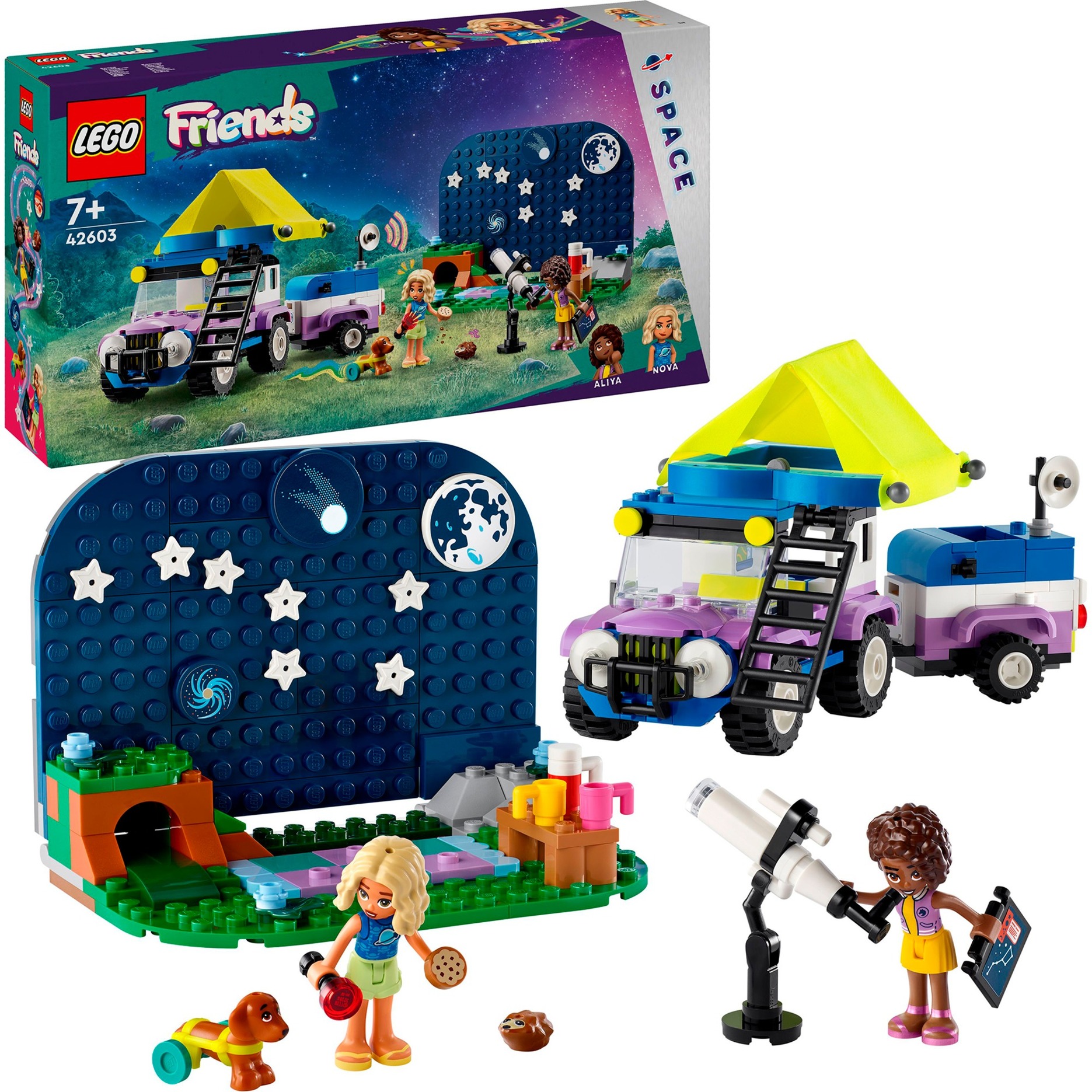 42603 Friends Sternengucker-Campingfahrzeug, Konstruktionsspielzeug von Lego