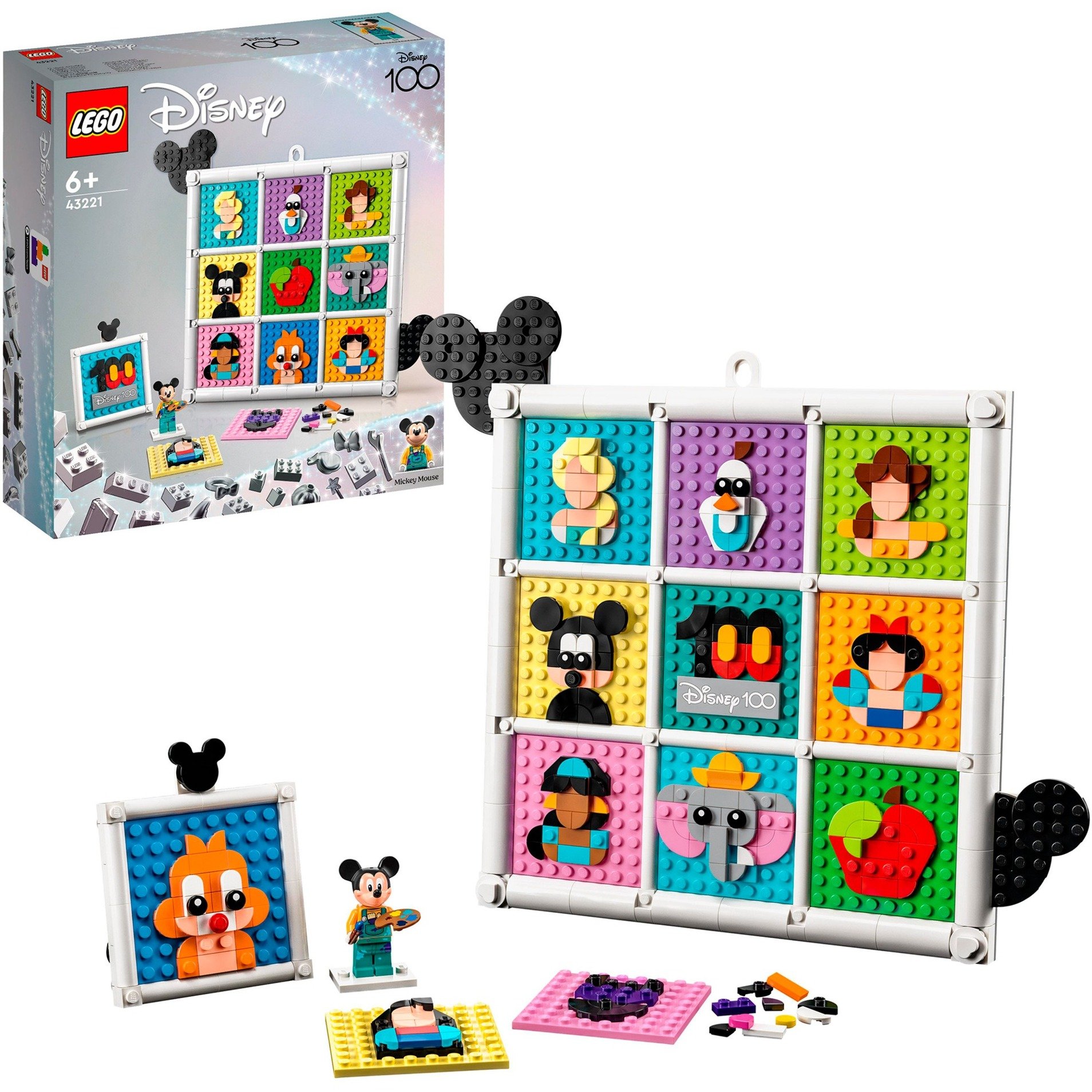 43221 Disney 100 Jahre Disney Zeichentrickikonen, Konstruktionsspielzeug 43221 Disney 100 Jahre Disney Zeichentrickikonen, Konstruktionsspielzeug von Lego