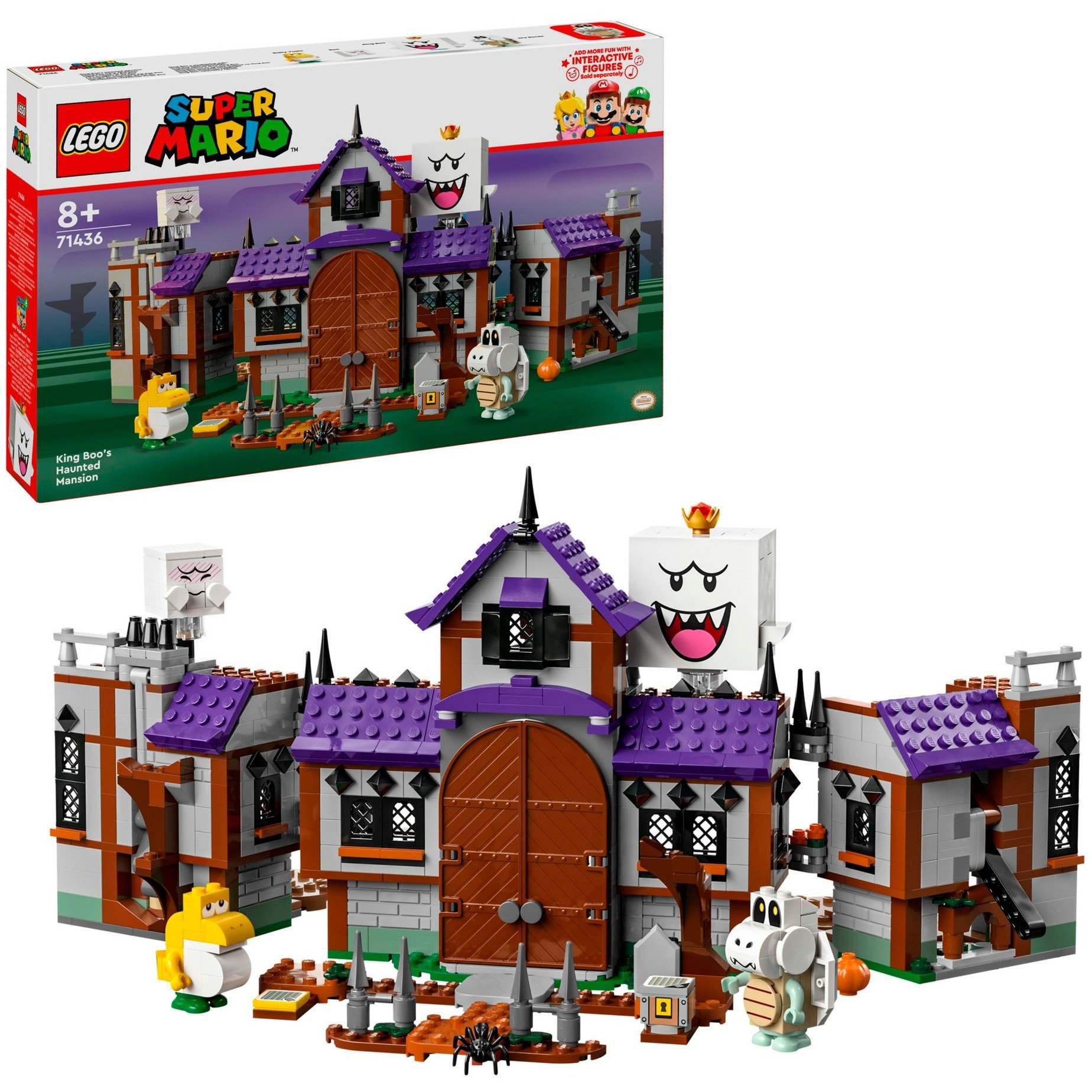 71436 Super Mario König Buu Huus Spukhaus, Konstruktionsspielzeug von Lego