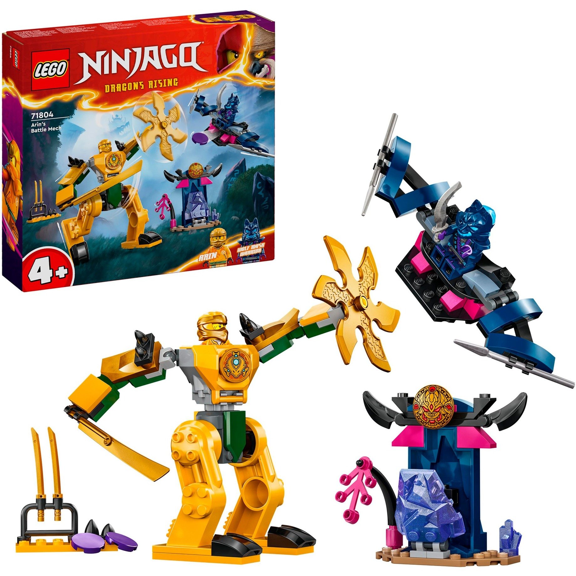 71804 Ninjago Arins Battle Mech, Konstruktionsspielzeug von Lego