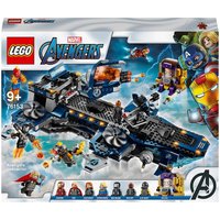 LEGO 76153 Super Heroes Marvel Avengers - Helicarrier Spielzeug mit Iron Man, Thor & Captain Marvel, Super Heroes Serie von Lego