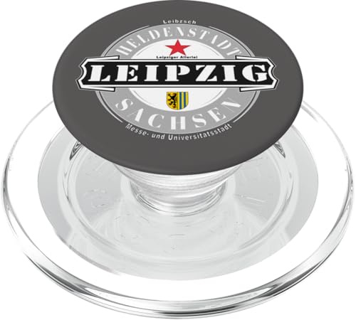 Leipzig Sachsen Ostdeutschland Deutschland Heldenstadt PopSockets PopGrip für MagSafe von Leipzig Sachsen Design